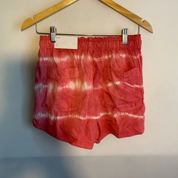 American Eagle AEO Vacay Shorts Size Small Hi Rise Pink Tie Dye NWT - Picture 5 of 6